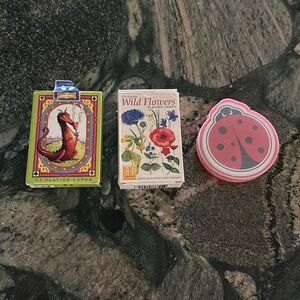 Three full decks of playing cards